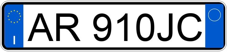 Numer rejestracyjny AR910JC posiada RENAULT Clio