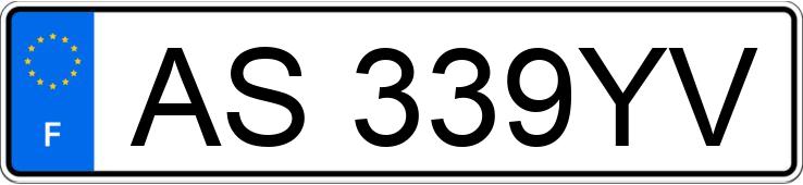 Numer rejestracyjny AS339YV posiada PEUGEOT 306