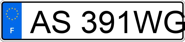 Numer rejestracyjny AS391WG posiada CITROEN C1