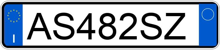 Numer rejestracyjny AS482SZ posiada JEEP Wrangler 1a-2a s.