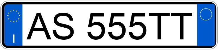 Numer rejestracyjny AS555TT posiada RENAULT Clio