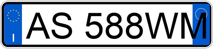 Numer rejestracyjny AS588WM posiada MERCEDES Serie 200-320