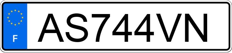 Numer rejestracyjny AS744VN posiada RENAULT CLIO V6