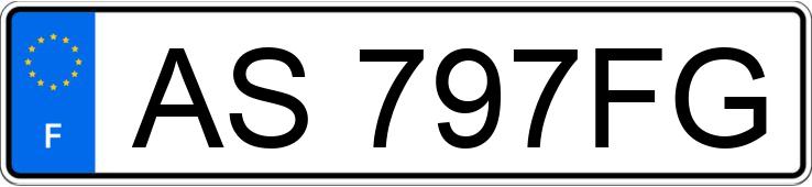 Numer rejestracyjny AS797FG posiada PEUGEOT 308