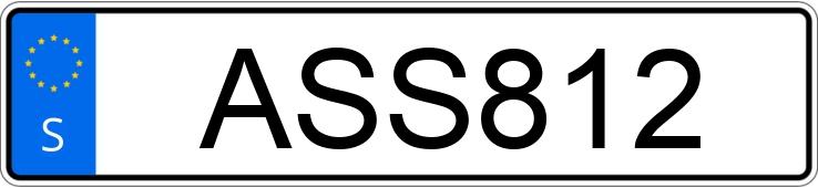 Numer rejestracyjny ASS812 posiada Volvo V70 2.5 GLT