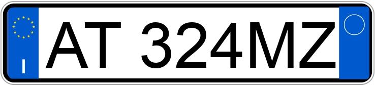 Numer rejestracyjny AT324MZ posiada CITROEN Saxo