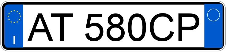 Numer rejestracyjny AT580CP posiada VOLKSWAGEN Polo 3a serie