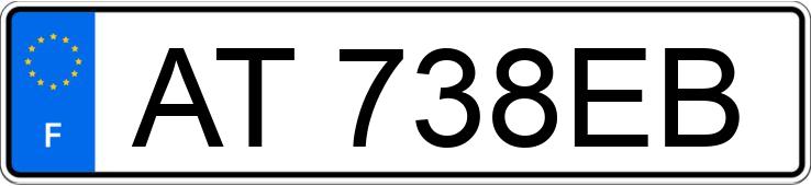 Numer rejestracyjny AT738EB posiada PEUGEOT 207