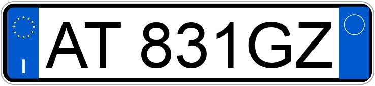 Numer rejestracyjny AT831GZ posiada BMW Z3 Numer rejestracyjny AT831GZ posiada BMW Z3