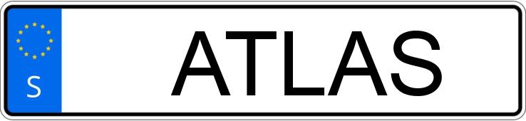 Numer rejestracyjny ATLAS posiada  