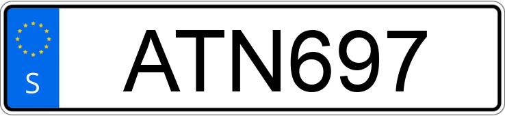 Numer rejestracyjny ATN697 posiada Mitsubishi Carisma 1.8 GDI