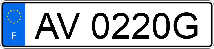 Numer rejestracyjny AV0220G posiada BMW SERIE 5 Numer rejestracyjny AV0220G posiada BMW SERIE 5