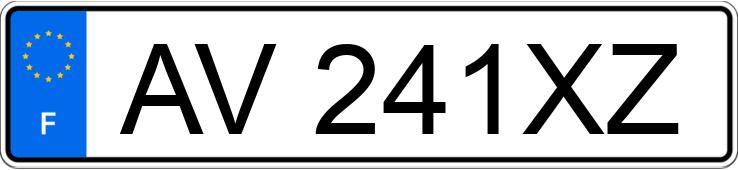 Numer rejestracyjny AV241XZ posiada RENAULT CLIO