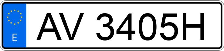 Numer rejestracyjny AV3405H posiada SEAT TOLEDO Numer rejestracyjny AV3405H posiada SEAT TOLEDO