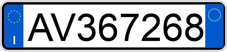 Numer rejestracyjny AV367268 posiada RENAULT Clio