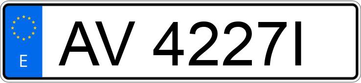 Numer rejestracyjny AV4227I posiada FORD FIESTA