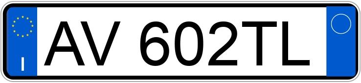 Numer rejestracyjny AV602TL posiada FIAT Cinquecento