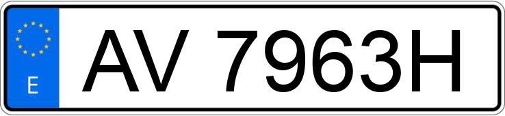 Numer rejestracyjny AV7963H posiada MITSUBISHI GALANT Numer rejestracyjny AV7963H posiada MITSUBISHI GALANT