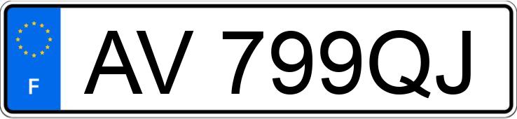 Numer rejestracyjny AV799QJ posiada DACIA SANDERO