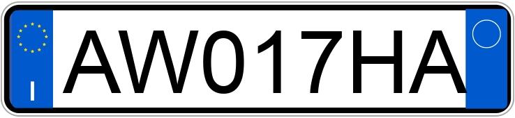 Numer rejestracyjny AW017HA posiada ALFA ROMEO 156 1a serie 156 1.8i 16V Twin Spark cat Distinctive (106 kw)