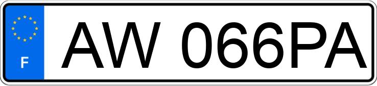 Numer rejestracyjny AW066PA posiada AUDI A4 III - IV