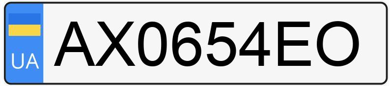 Numer rejestracyjny AX0654EO posiada Nissan TIIDA