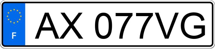 Numer rejestracyjny AX077VG posiada MERCEDES CLASSE B