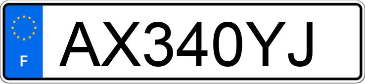 Numer rejestracyjny AX340YJ posiada RENAULT GRAND SCENIC