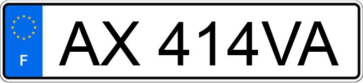 Numer rejestracyjny AX414VA posiada VOLKSWAGEN POLO