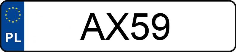 Numer rejestracyjny AX 59 posiada CHEVROLET (USA) Equinox MR`18 E6 LS 4WD - AX59