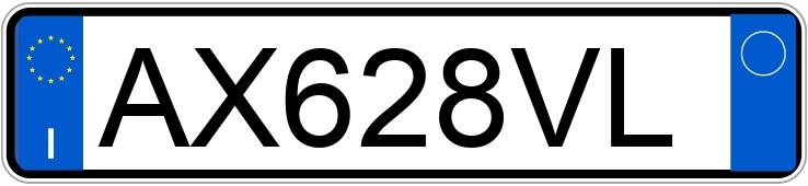 Pirat drogowy w pojeździe o numerach rejestracyjnych AX628VL