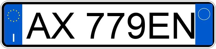 Numer rejestracyjny AX779EN posiada NISSAN Terrano II