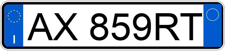 Numer rejestracyjny AX859RT posiada VOLKSWAGEN Polo 1a-2a-Derby