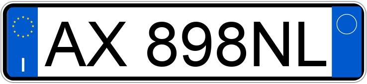 Numer rejestracyjny AX898NL posiada OPEL Corsa 2a serie Numer rejestracyjny AX898NL posiada OPEL Corsa 2a serie