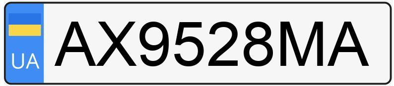 Numer rejestracyjny AX9528MA posiada BMW 328I