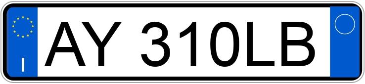 Numer rejestracyjny AY310LB posiada FORD Fiesta 4a serie