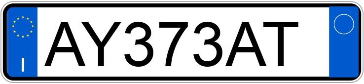 Numer rejestracyjny AY373AT posiada FIAT Bravo-Brava