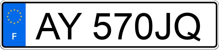 Numer rejestracyjny AY570JQ posiada VOLKSWAGEN SHARAN