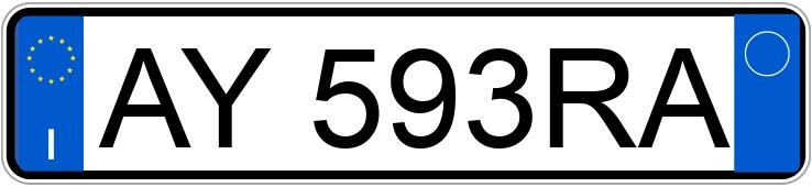 Numer rejestracyjny AY593RA posiada SUZUKI Grand Vitara