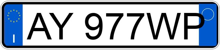 Numer rejestracyjny AY977WP posiada FIAT Cinquecento Numer rejestracyjny AY977WP posiada FIAT Cinquecento