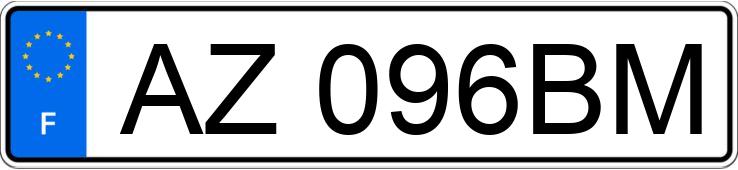 Numer rejestracyjny AZ096BM posiada RENAULT CLIO III