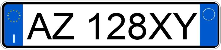 Numer rejestracyjny AZ128XY posiada RENAULT Kangoo 1a serie