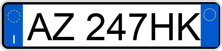 Numer rejestracyjny AZ247HK posiada FIAT Seicento Numer rejestracyjny AZ247HK posiada FIAT Seicento