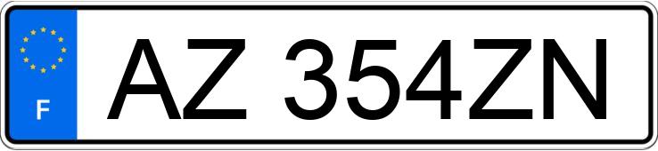 Numer rejestracyjny AZ354ZN posiada BMW SERIE 3