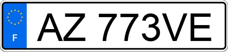 Numer rejestracyjny AZ773VE posiada AUDI A1