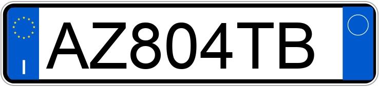 Numer rejestracyjny AZ804TB posiada FORD Fiesta 4a serie Numer rejestracyjny AZ804TB posiada FORD Fiesta 4a serie