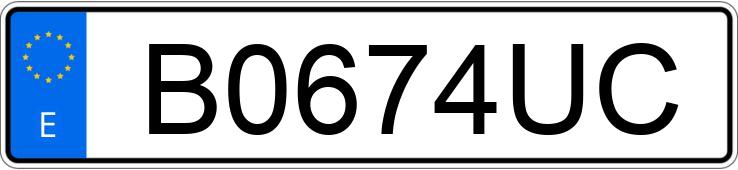 Numer rejestracyjny B0674UC posiada HONDA CIVIC Numer rejestracyjny B0674UC posiada HONDA CIVIC