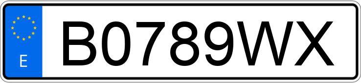 Numer rejestracyjny B0789WX posiada RENAULT MEGANE Numer rejestracyjny B0789WX posiada RENAULT MEGANE