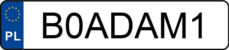 Numer rejestracyjny B0ADAM1 posiada TOYOTA LAND CRUISER Numer rejestracyjny B0ADAM1 posiada TOYOTA LAND CRUISER