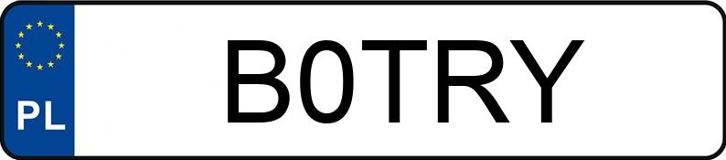 Numer rejestracyjny B0TRY posiada SUZUKI Sport./Szosowe od 600 ccm SV 650 S